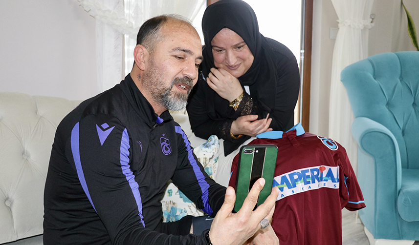 Depremde bacaklarını kaybeden kadına Trabzon'daki ampute takımı kaptanı destek oluyor