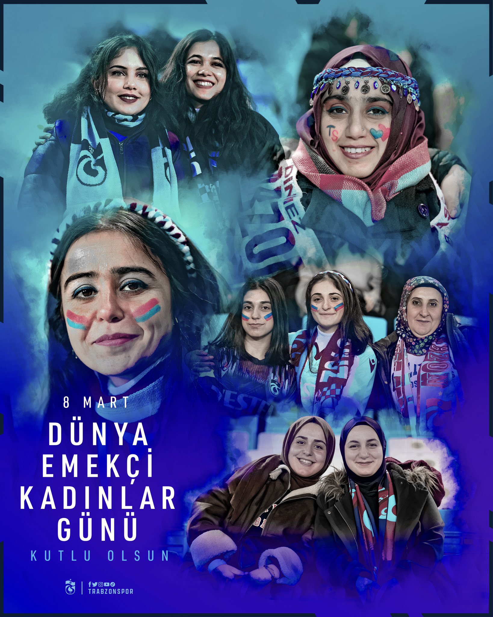 Trabzonspor’dan 8 Mart Dünya Kadınlar Günü paylaşımı