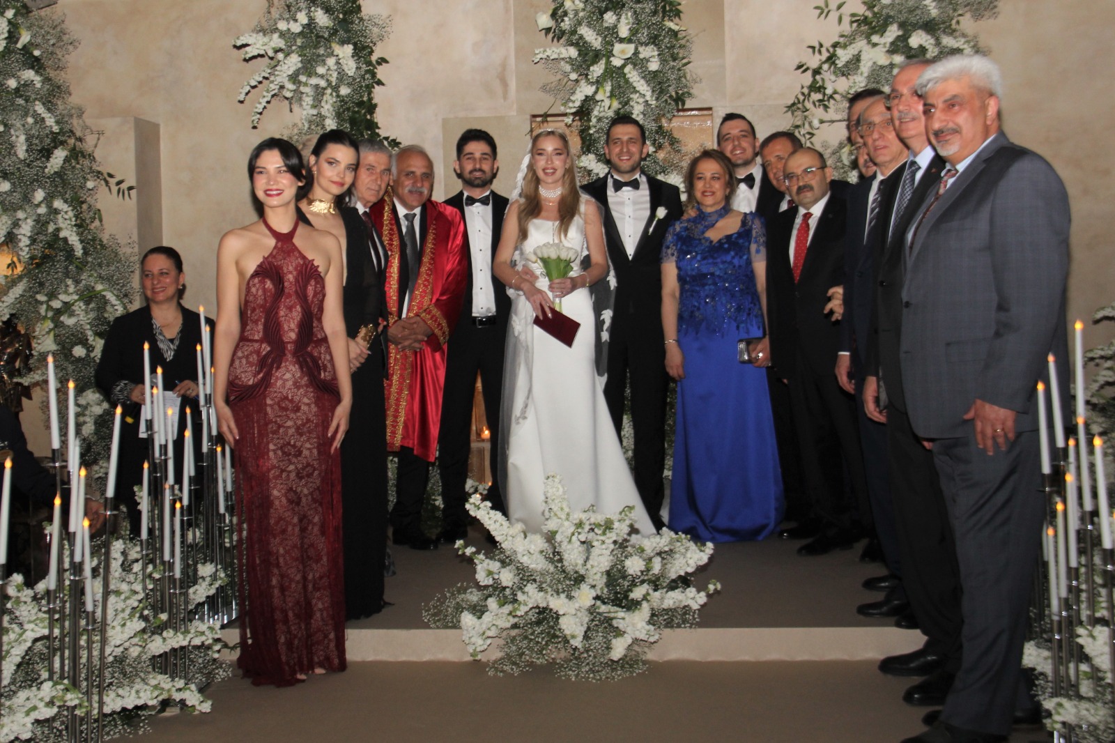 Trabzon’da İş dünyasını buluşturan düğün