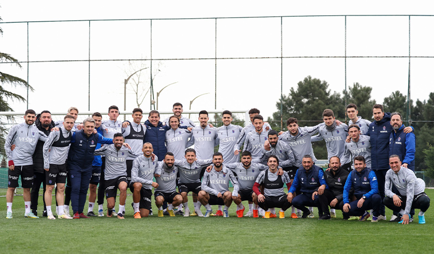 Trabzonspor Adana Demirspor maçı hazırlıklarını tamamladı