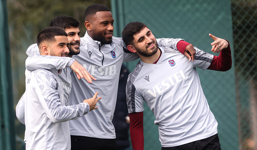 Trabzonspor’un Ümraniyespor maçı hazırlıkları sürüyor