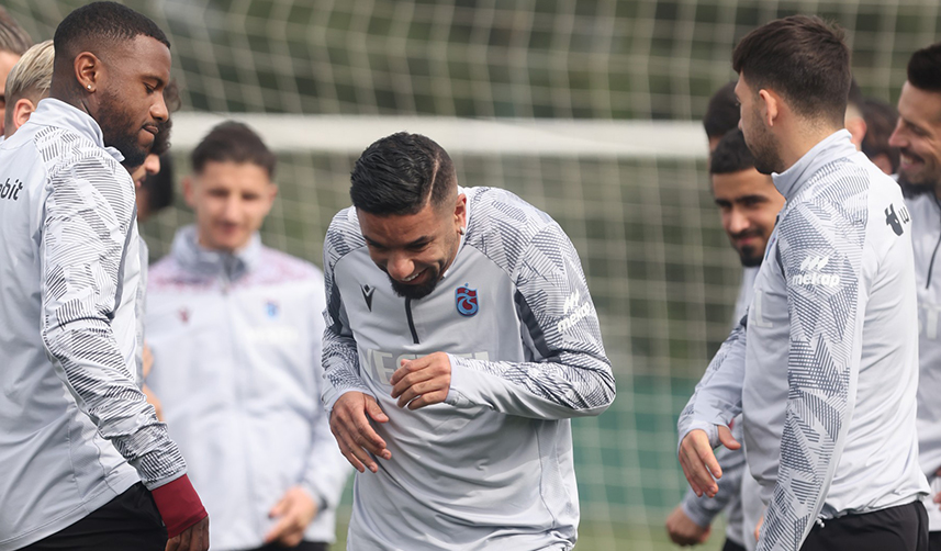 Trabzonspor’un Ümraniyespor maçı hazırlıkları sürüyor