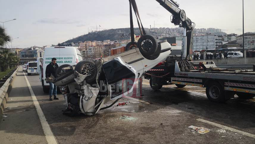 Trabzon'da feci kaza! 1 ölü 4 yaralı