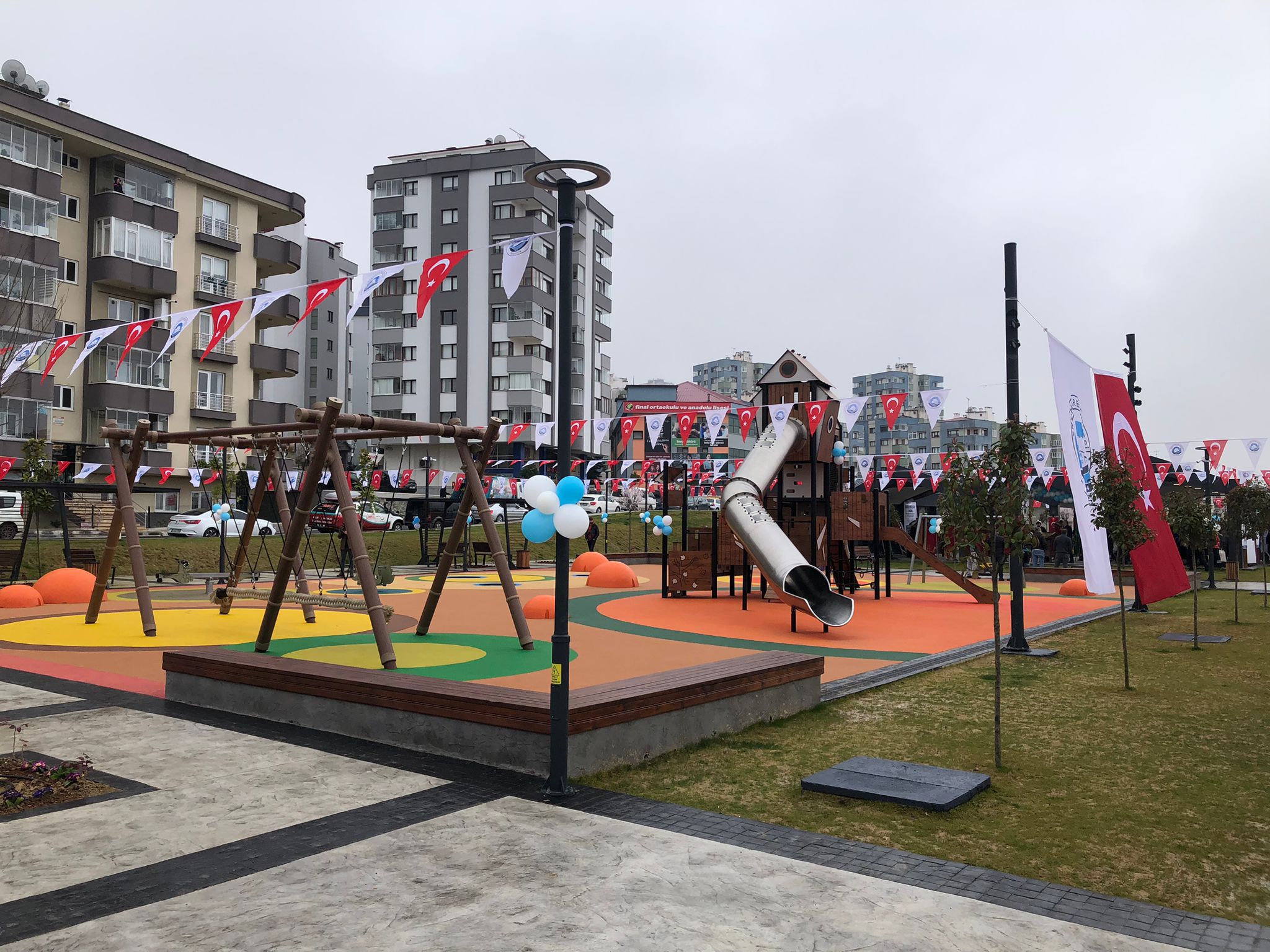 Trabzon'da Sağlıkçılar Parkı açıldı