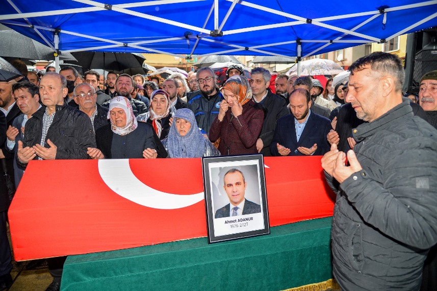 Trabzon’da Ahmet Adanur için tören!