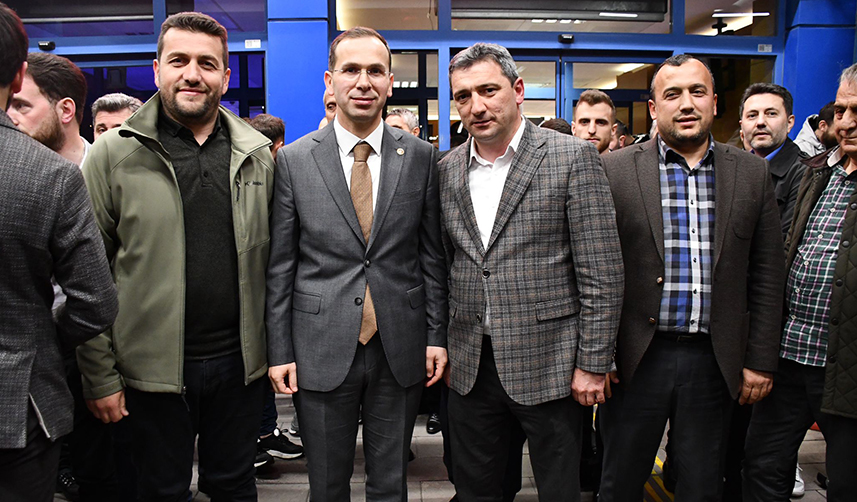 AK Parti Trabzon Milletvekili Cora'ya coşkulu uğurlama