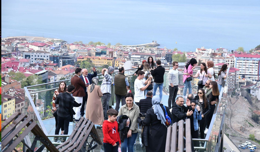 Trabzon'un yeni tamamlanan projesi vatandaşlar tarafından yoğun ilgi görüyor