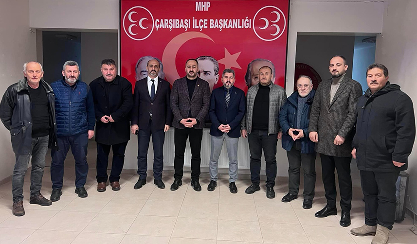 MHP Trabzon Milletvekili aday adayı Türedi gece gündüz sahada