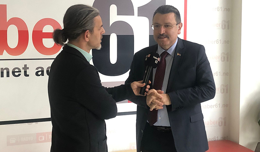 Ortahisar Belediye Başkanı Ahmet Metin Genç'ten Haber61'e ziyaret! Projeleri ve Trabzonspor'un yeni hocasını değerlendir