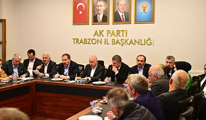 Trabzon AK Parti'de Teşkilat Stratejisi toplantısı yapıldı