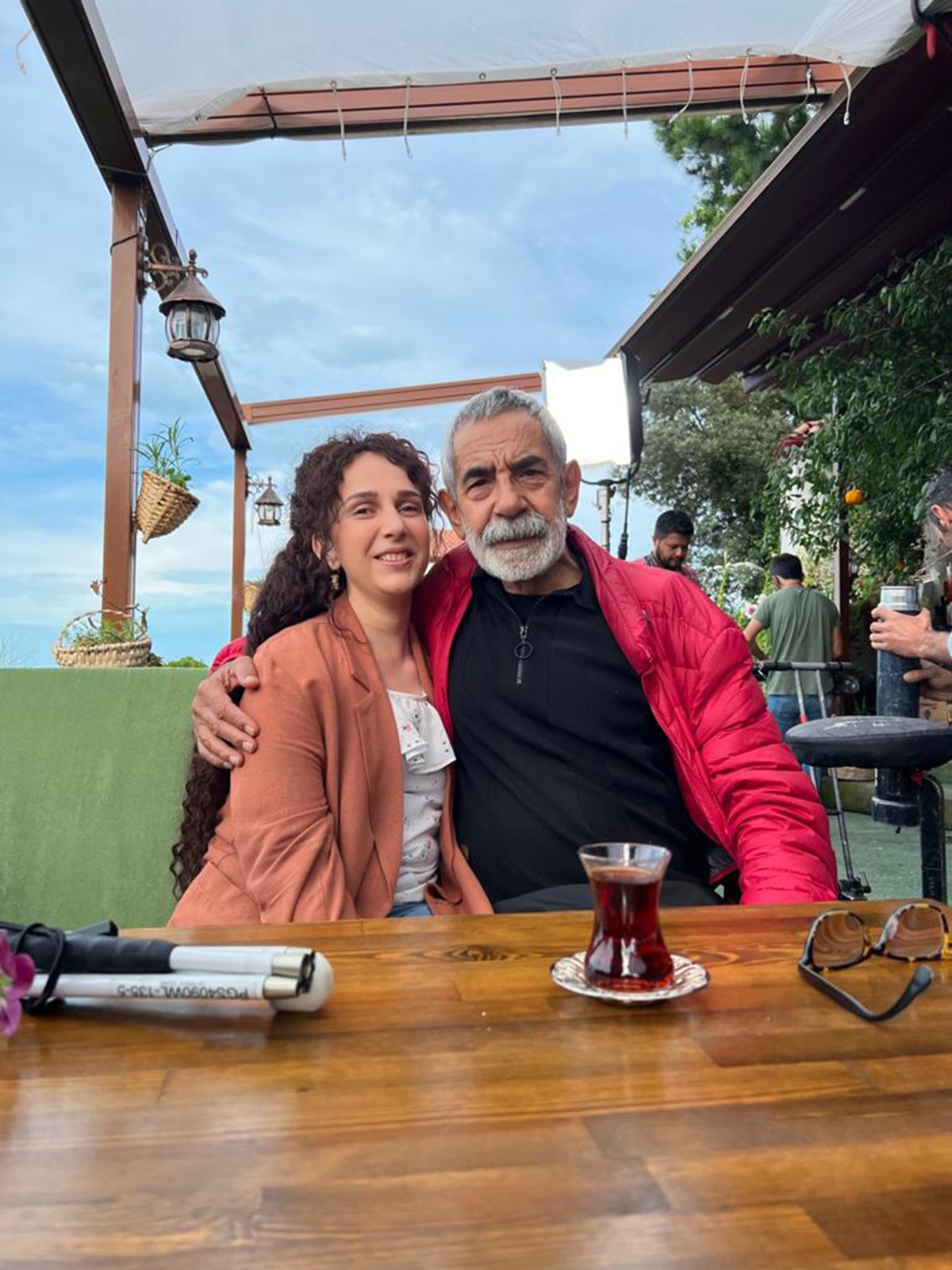 Trabzon'da çekilen 'Bana maviyi anlat’ filminde engelliler, başrolde