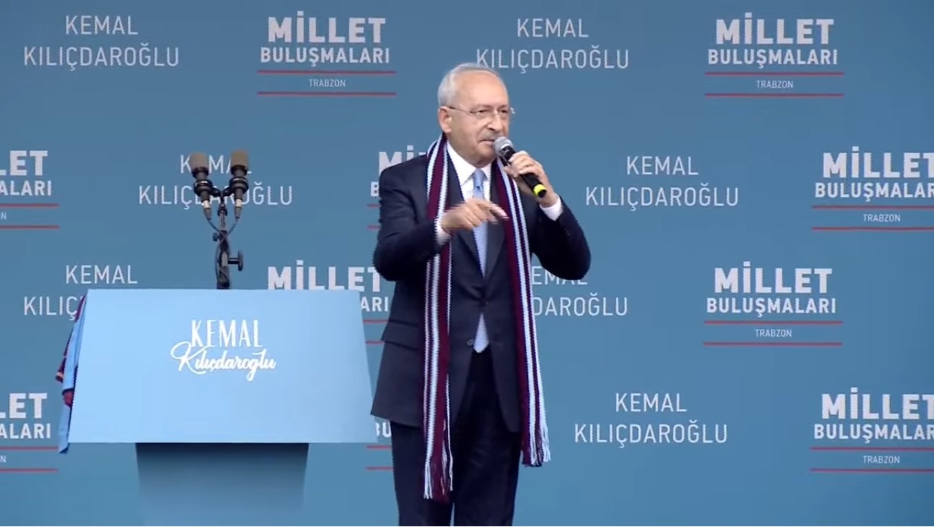 Kemal Kılıçdaroğlu Trabzon'da konuştu! "10 Trabzonlunun burada yapamadığını 1 Trabzonlu İstanbul'da yaptı"