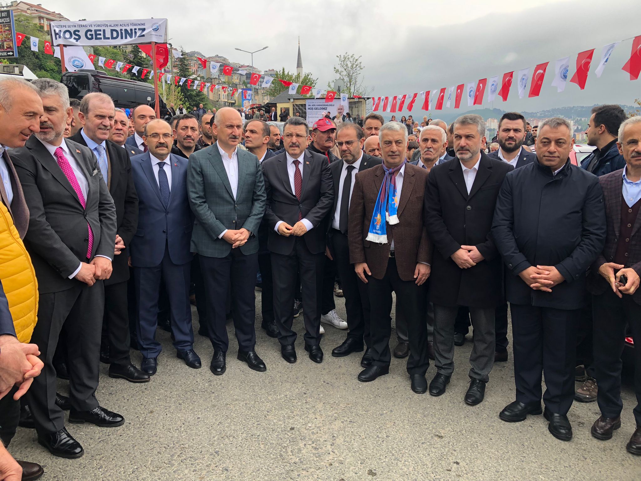 Trabzon Boztepe Seyir Terası açıldı