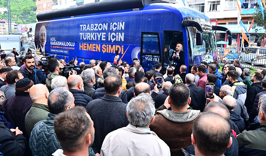 Bakan Karaismailoğlu Trabzon'da konuştu Bu iş vatan, millet meselesidir