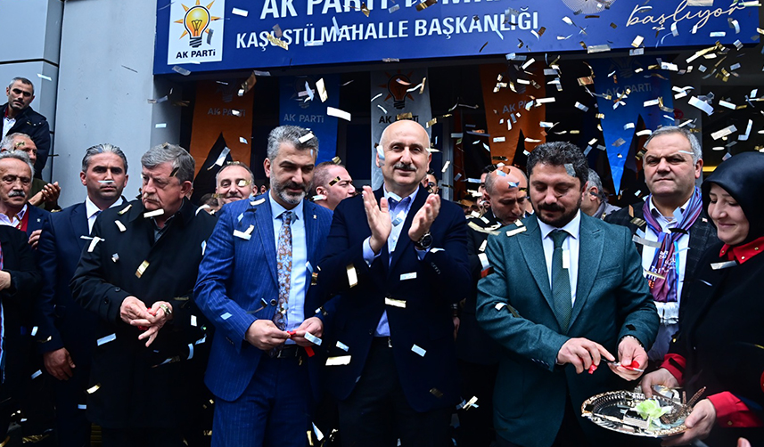 Bakan Karaismailoğlu Trabzon'da konuştu Bu iş vatan, millet meselesidir
