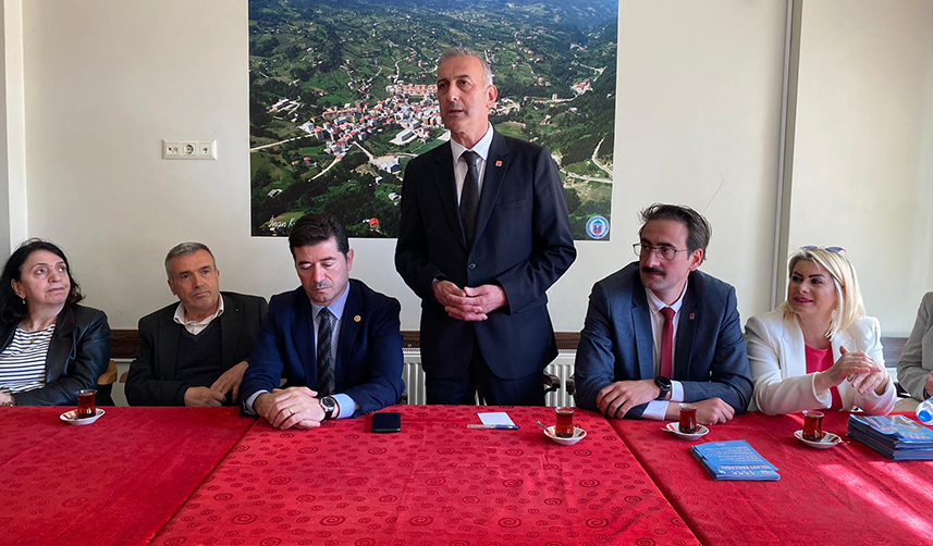 CHP Trabzon Milletvekili adayı Murat Özçilingir Üreten konumdan ithal eder konuma geldik