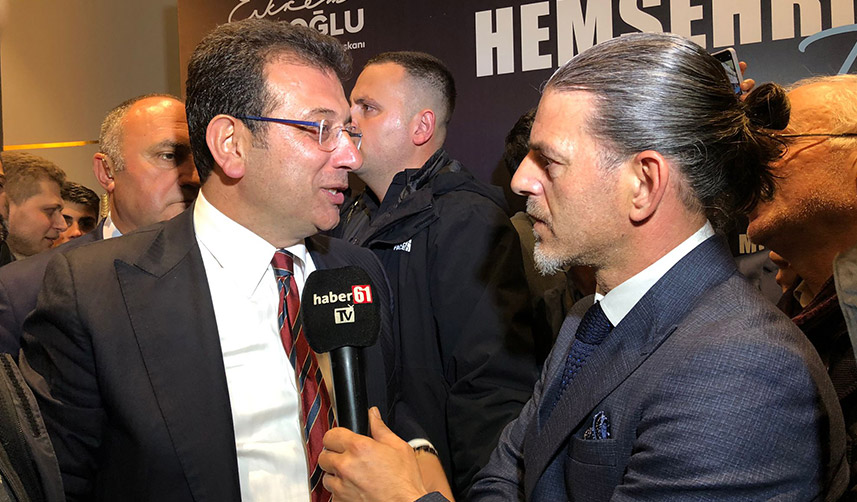Ekrem İmamoğlu’ndan Haber61’e özel açıklamalar ”Trabzonlu hemşerilerimle dertleştim”