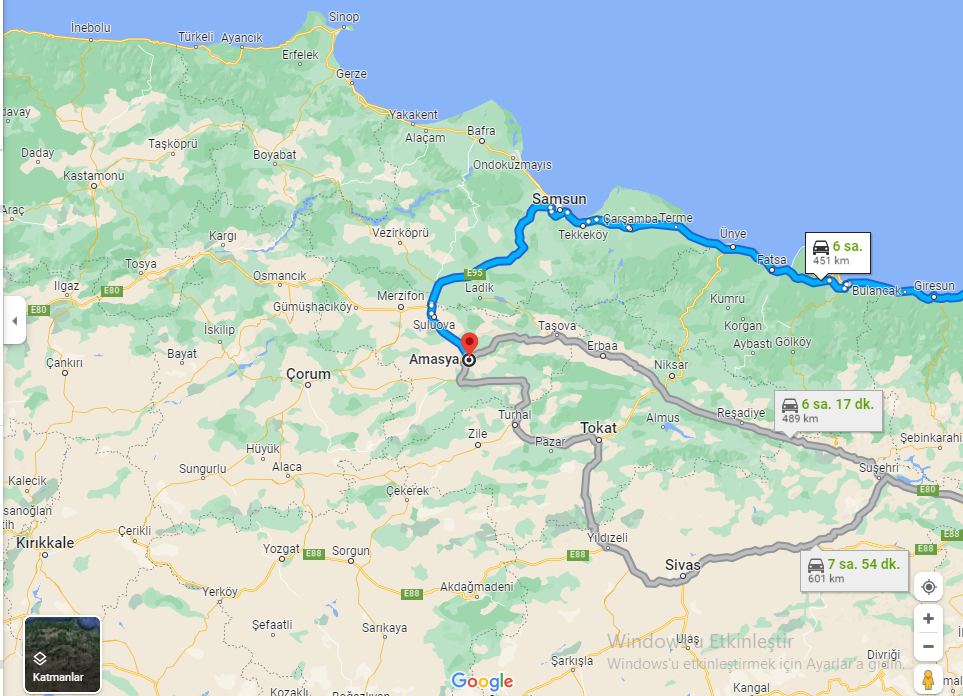 Trabzon Ağrı Arası Kaç Km, kaç saat? Trabzon Ağrı otobüs ve uçak bileti