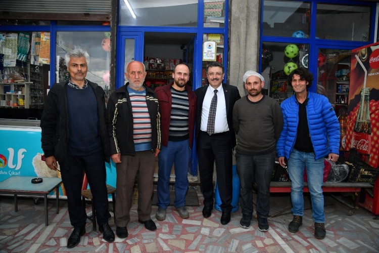 Trabzon'da Başkan Genç, kırsal mahallelerde vatandaşları dinledi (10)