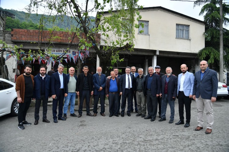 Trabzon'da Başkan Genç, kırsal mahallelerde vatandaşları dinledi (2)