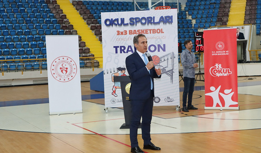 Trabzon'da basketbol müsabakaları tamamlandı
