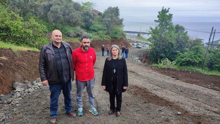 Trabzon'da Güney Çevre Yolu nöbeti! Sibel Suiçmez “Böyle bir hukuksuzluk olamaz (4)