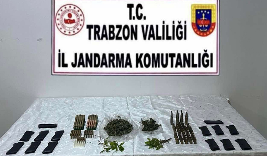 Trabzon’da Jandarma’dan uyuşturucu operasyonu! 3 gözaltı