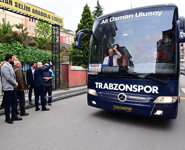 Trabzon’dan şampiyonluğa giden yol! Bakan Karaismailoğlu uğurladı